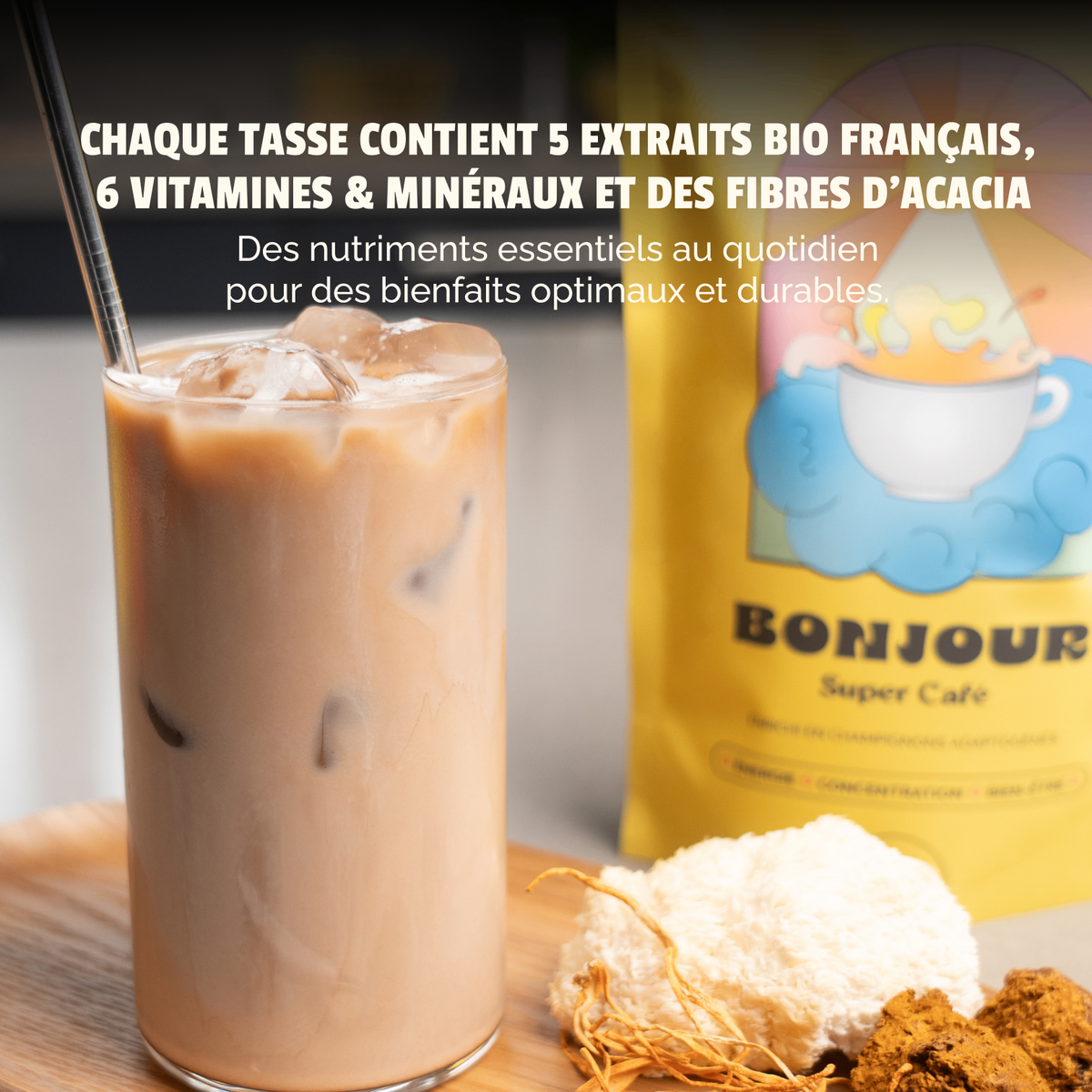 Bonjour – GOURMAND, COMPLET ET NATUREL