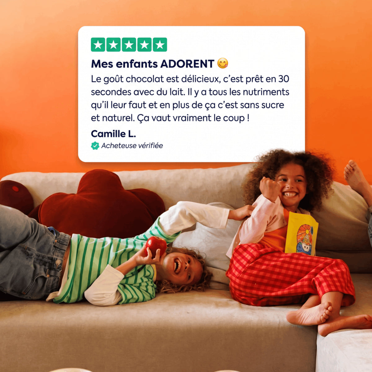 Bonjour – bonjour kids : Le rituel bien-être gourmand pour les enfants.