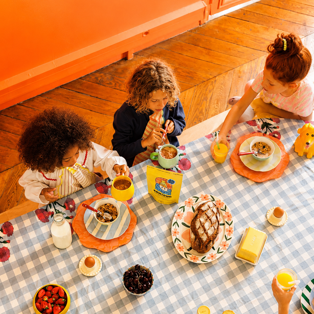 Bonjour – bonjour kids : Le rituel bien-être gourmand pour les enfants.